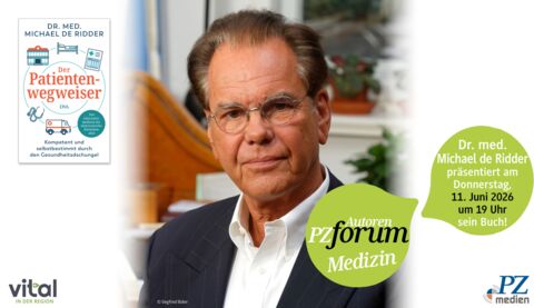 Autorenforum Medizin: Dr. Michael de Ridder